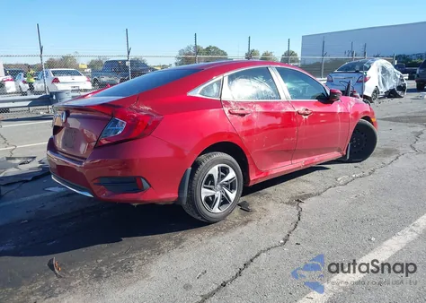 2020 Honda Civic Lx из США, поврежденный, VIN 2HGFC2F63LH577650